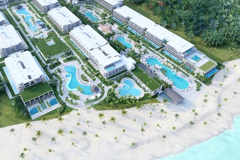 Resort Hotel Serenade All Suite Punta Cana Adults Only vista desde el aire