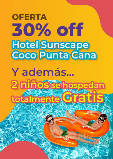 Oferta Hotel Sunscape Coco Punta Cana dos ninos gratis