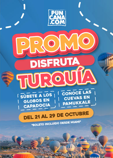 Promocion viaje de Miami a Turquia