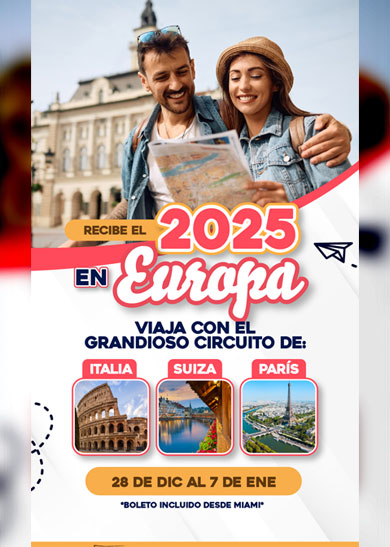 Tour a Europa desde Miami