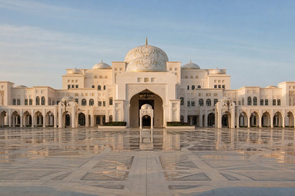 Palacio presidencial Qasr Al Watan en Abu Dhabi